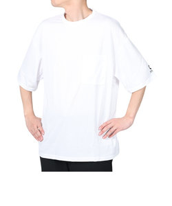 半袖Tシャツ メンズ 白 ドライ プリント半袖Tシャツ CT2S3346-TR863-DGSD WHT
