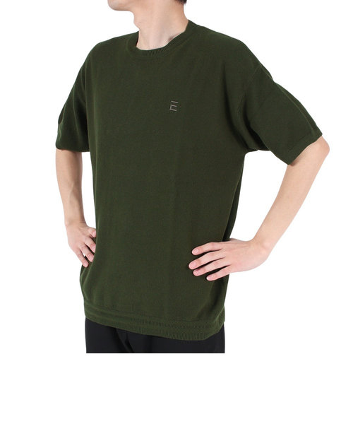 エルケクス（ELKEX）半袖Tシャツ メンズ PIQUE KNIT  EKM3S10011 GRN