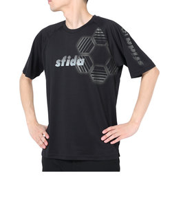 スフィーダ（SFIDA）半袖Tシャツ メンズ COOLTECT sfida TRシャツ SA-23X13 BLK