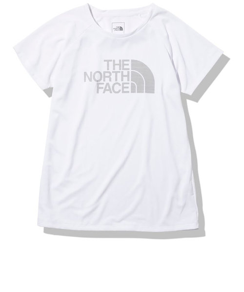 ノースフェイス（THE NORTH FACE）ショートスリーブGTDロゴクルーシャツ NTW12376 W