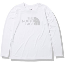 ノースフェイス（THE NORTH FACE）ロングスリーブGTDロゴクルーシャツ NTW12377 W