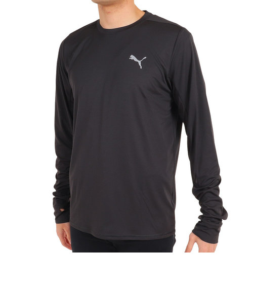 プーマ（PUMA）長袖Tシャツ メンズ RUN FAVORITE  523669 01 BLK