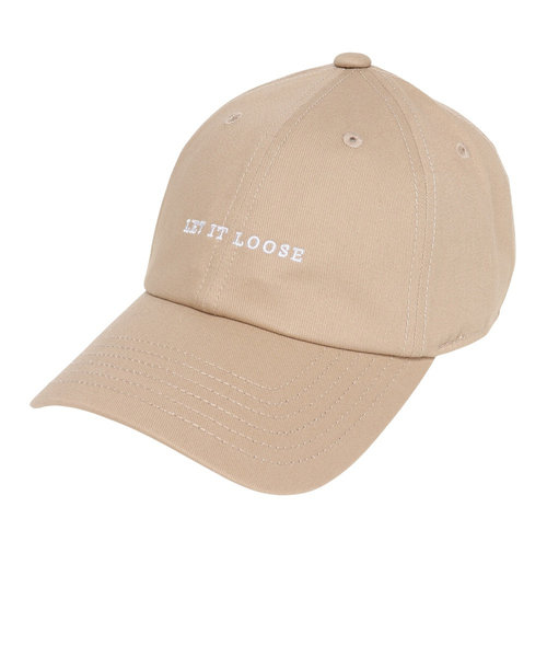ロゴ 6パネルキャップ SL2023SS-CAP002-BEG 帽子