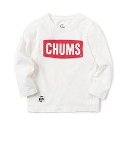 チャムス（CHUMS）ジュニア ロゴロングスリーブTシャツ CH21-1304-W014