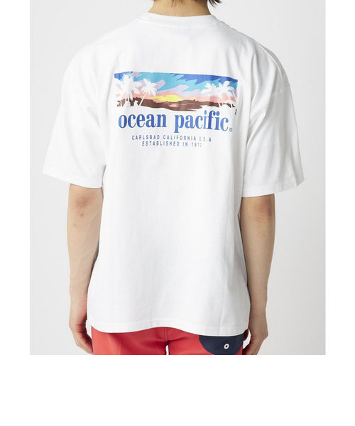 オーシャンパシフィック（Ocean Pacific）バックプリント 半袖Tシャツ