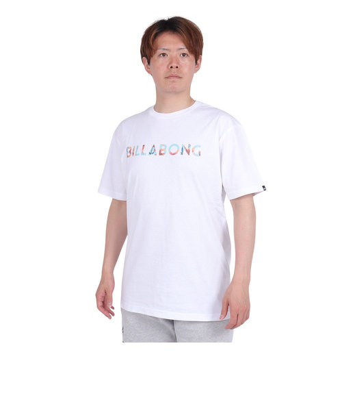 ビラボン（BILLABONG）UNITY LOGO クルーネックTシャツ BE011200 WHT