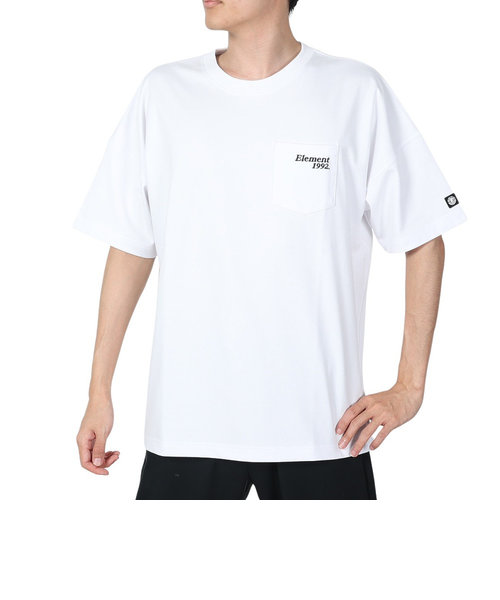 エレメント（ELEMENT）TOUGH POCK ショートスリーブ Tシャツ BE021200 WHT
