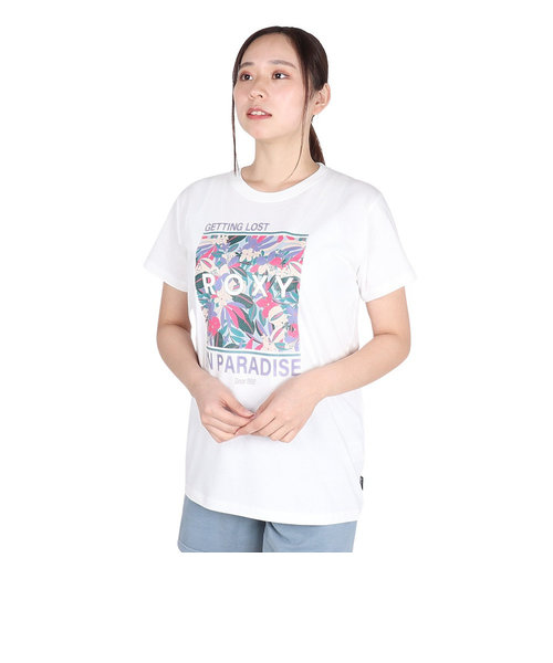 ロキシー（ROXY）GETTING LOST IN P 半袖Tシャツ 24SPRST241601YWHT