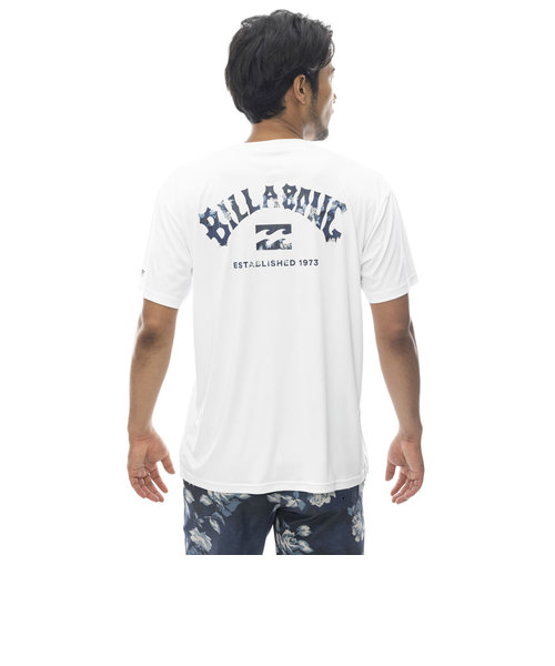 ビラボン（BILLABONG）ラッシュガード 半袖 ラッシュT BE011856 WHT