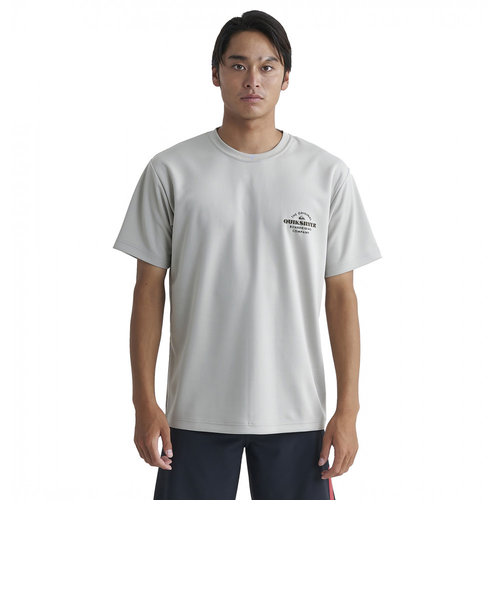 クイックシルバー（Quiksilver）ラッシュガード 半袖 Tシャツ UVカット TRADE SMITH SS 24SP QLY241003 GRY