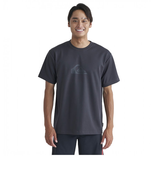 クイックシルバー（Quiksilver）ラッシュガード 半袖 Tシャツ UVカット COMP LOGO 24SS 24SP QLY241005 CHC