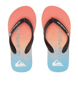 クイックシルバー（Quiksilver）ジュニア 子供用 ビーチサンダル MOLOKAI CORE YOUTH 24SP AQBL100596 XBBN