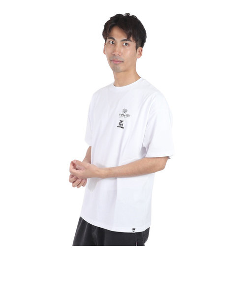 ディーシーシューズ（DC SHOES）24 PIZZA 半袖Tシャツ 24SUDST242030YWHT