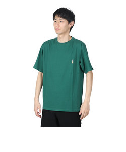 クリフメイヤー（KRIFF MAYER）キャンプラビット 半袖Tシャツ ミニ刺繍 2347804-65 GREEN