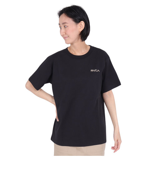 ルーカ（RVCA）tシャツ 半袖 ブラック 黒 サンセット ST 半袖Tシャツ BE043212 BLK