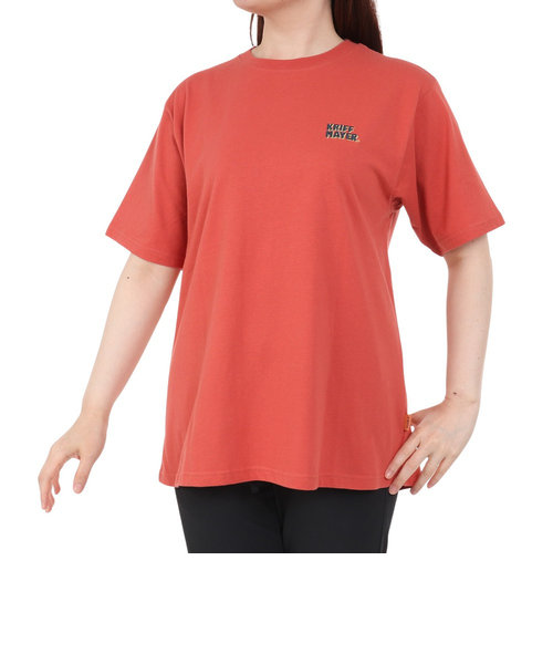 クリフメイヤー（KRIFF MAYER）キャンプラビット Aライン 半袖Tシャツ 2347827L-35:RED