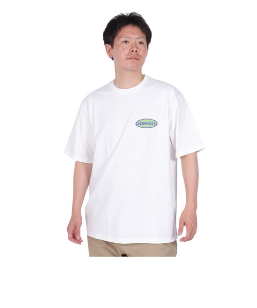 オーバル Tシャツ G4SU-T077-WHITE