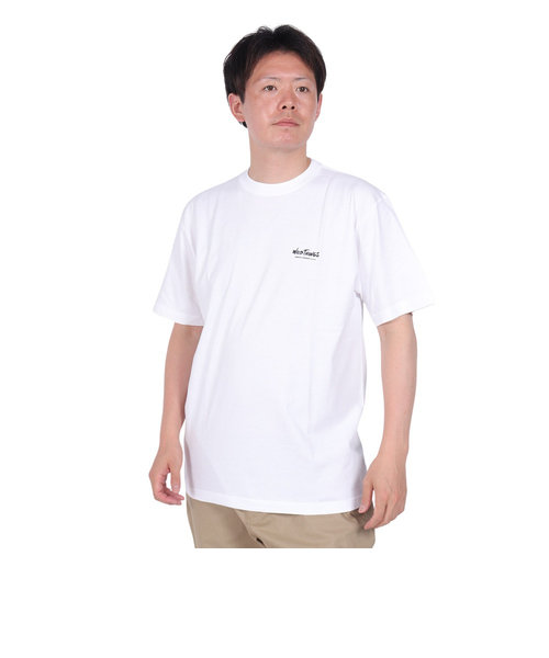 ワイルドシングス（WILD THINGS）バースプレイス 半袖Tシャツ WT24063K-WHITE