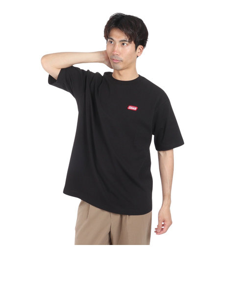 コールマン（Coleman）バックレタリング 半袖 Tシャツ X5439A BLK