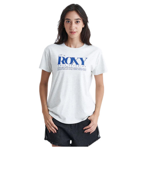 ロキシー（ROXY）DREAMING MEXICANA ビッグロゴ 半袖Tシャツ 24SURST242032HER