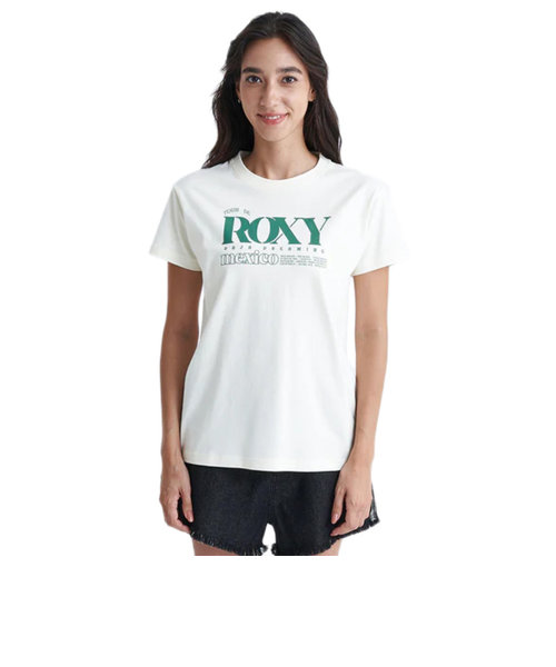 ロキシー（ROXY）DREAMING MEXICANA ビッグロゴ 半袖Tシャツ 24SURST242032OWT