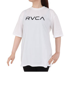 ルーカ（RVCA）ラッシュガード 半袖 RG ショートスリーブ Tシャツ BE04C855 WHT