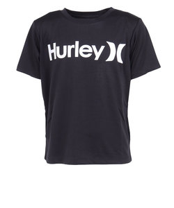 ハーレー（HURLEY）ジュニア ラッシュガード 半袖 ONE AND ONLY Tシャツ BRG2331001-BLK