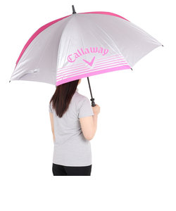 キャロウェイ（CALLAWAY）ゴルフ 傘 日傘 晴雨兼用 アンブレラ パラソル UV COLOR 67 19 5919210 PNK