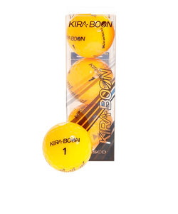 キャスコ（KASCO）ボール KIRA BOON 三角ターゲットマーク スリーブ(3個入り) オレンジ