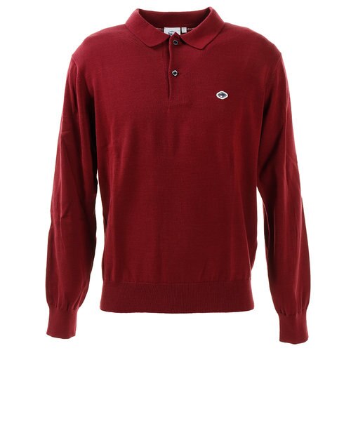 フィドラ Fidra ゴルフ ポロシャツ メンズ ニット長袖ポロシャツ Fd5gtj81 Red Victoria Golf Mall店 ヴィクトリアゴルフ の通販 Mall