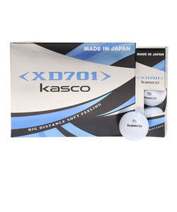 キャスコ（KASCO）ゴルフボール XD701 ホワイト 12P