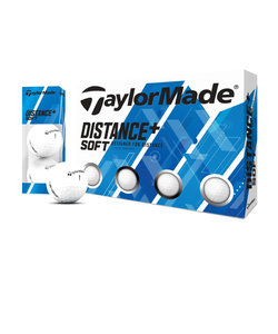 テーラーメイド（TAYLORMADE）ゴルフボール ディスタンス ソフト ボール 1ダース(12個) DIS+SOFT WHT