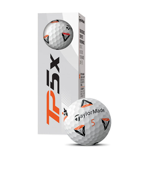 テーラーメイド（TAYLORMADE）ゴルフボール New TP5x Pix ボール 3個入り SV 21