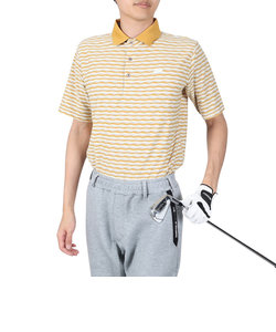 エピキュール（epicure）ゴルフウェア バスクウェーブジャカード半袖シャツ 151-23841-041