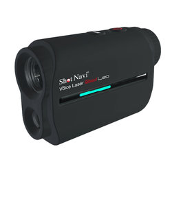 ショットナビ（Shot Navi）ゴルフ距離測定器 レーザー ボイス レーザー レッド レオ(Voice Laser RED LEO) ブラック