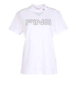 ピン（PING）ゴルフウェア ハイネックシャツPPトリコット 622-2168200-030