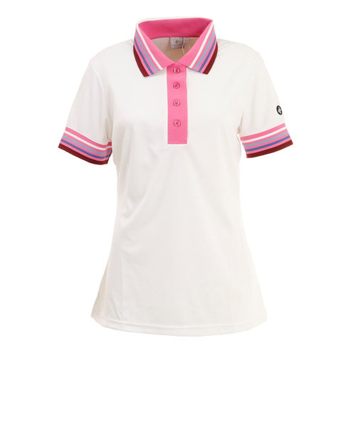 ゴルフウェア 半袖 STRIPE ポロシャツ 2321521-106
