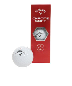 キャロウェイ（CALLAWAY）CHROME SOFT ボール 3個入り BL CHROME SOFT 22 3B