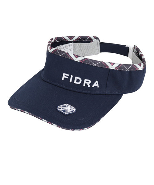 フィドラ（FIDRA）ゴルフ ツイルバイザー FD5MWD11 NVY