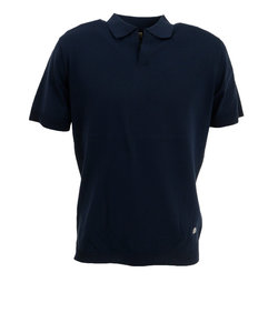 ゴルフウェア 春夏 紫外線対策 UVカット 疲労軽減 半袖 スキッパー ポロシャツ 41-1221240-98
