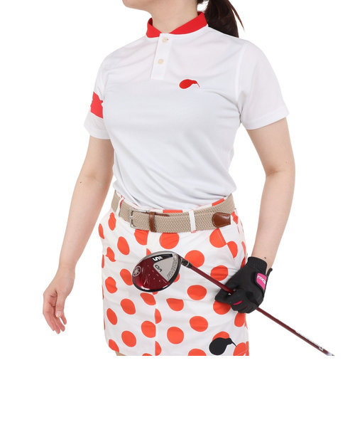 ゴルフウェア 吸汗速乾 ミニカラー 半袖ポロシャツ KIWI5SP01L221-C001