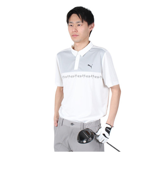 プーマ（PUMA）ゴルフウェア 吸汗 速乾 DryPlus ロアー半袖ポロシャツ