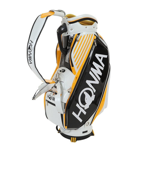 本間ゴルフ（HONMA）ゴルフ キャディバッグ カート式 9.5型 5分割 耐久