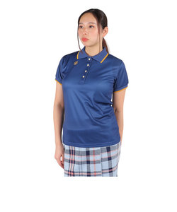 ゴルフウェア 速乾 GMバックライン半袖ポロシャツ PS02-W NV
