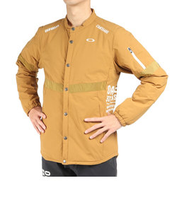 オークリー（OAKLEY）ゴルフウェア アウター 長袖 撥水 防風 保温 ストレッチ ドライ 快適 STW WIND JACKET FOA404680-85W