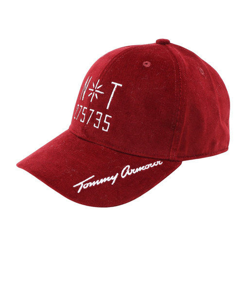 トミーアーマー（Tommy Armour）ゴルフ コーデュロイキャップ TAST22F040001 RED