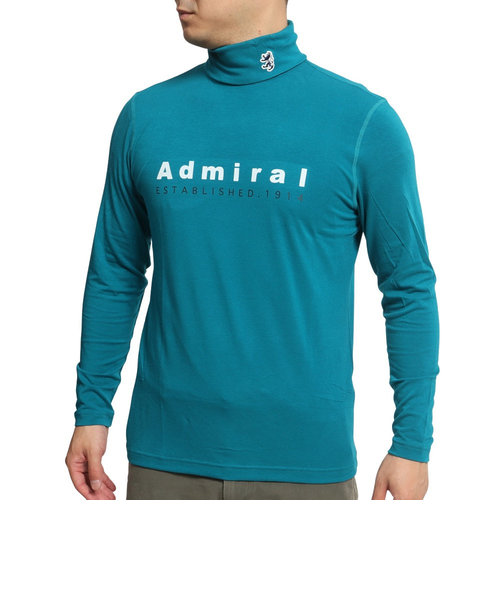 アドミラル ゴルフ（Admiral GOLF）ゴルフウェア スエード タートルネックシャツ ADMA296-BGRN
