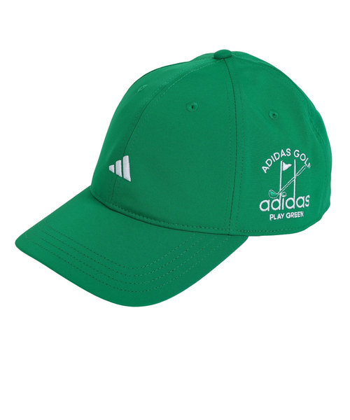 アディダス（adidas）ゴルフ PLAY GREEN フラッグロゴ キャップ MGS23-HS4402