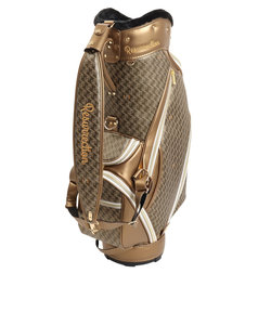 ゴルフ キャディバッグ カート式 9型 5分割 オリオラ プロモデル GOLD