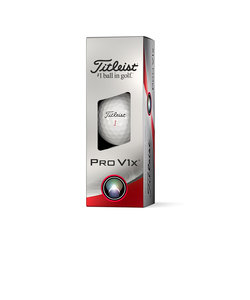 タイトリスト（TITLEIST）ゴルフボール PRO V1x プロV1x ハイナンバーT2048S-H-3PJ スリーブ(3個入り)
